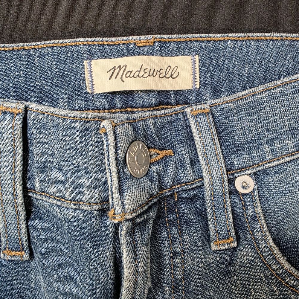 Madewell The Perfect Vintage Jean, Medium Blue Denim Jeans, Womens Size 27 - Picture 3 of 14